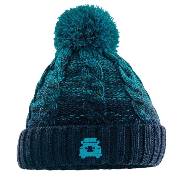 Land Rover Ombre Winter Bobble Hat - Booler 4X4 display picture 1